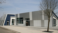 Gebäude für Physiotherapie und Medizintechnik